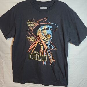 Loot Fright Lootwear Exclusive * Darkman * T-Shirt Size L Black Halloween